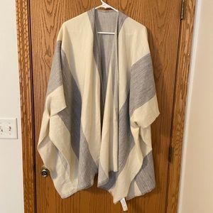 H&M Colorblock Shawl/Wrap